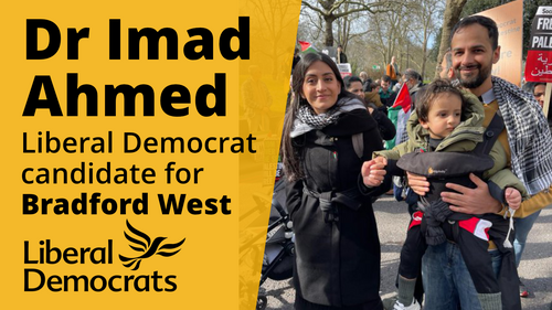 Dr Imad Ahmed for Bradford West